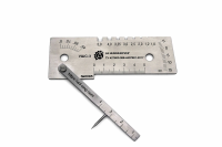 УНИВЕРСАЛЬНЫЙ ШАБЛОН СВАРЩИКА УШС-3 С КАЛИБРОВКОЙ УНИВЕРСАЛЬНЫЙ ШАБЛОН СВАРЩИКА УШС-3 С КАЛИБРОВКОЙ